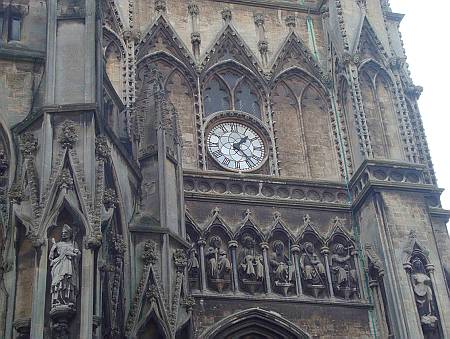 St Mary Redcliffe - Detail of Tower Carving